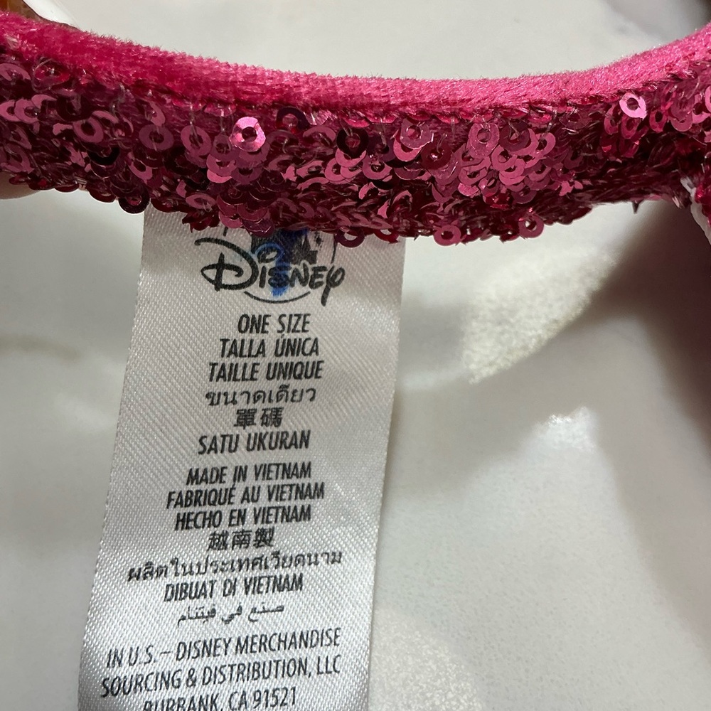 Disney Pink Sequin Mouse Ears Headband - Picture 3 of 3